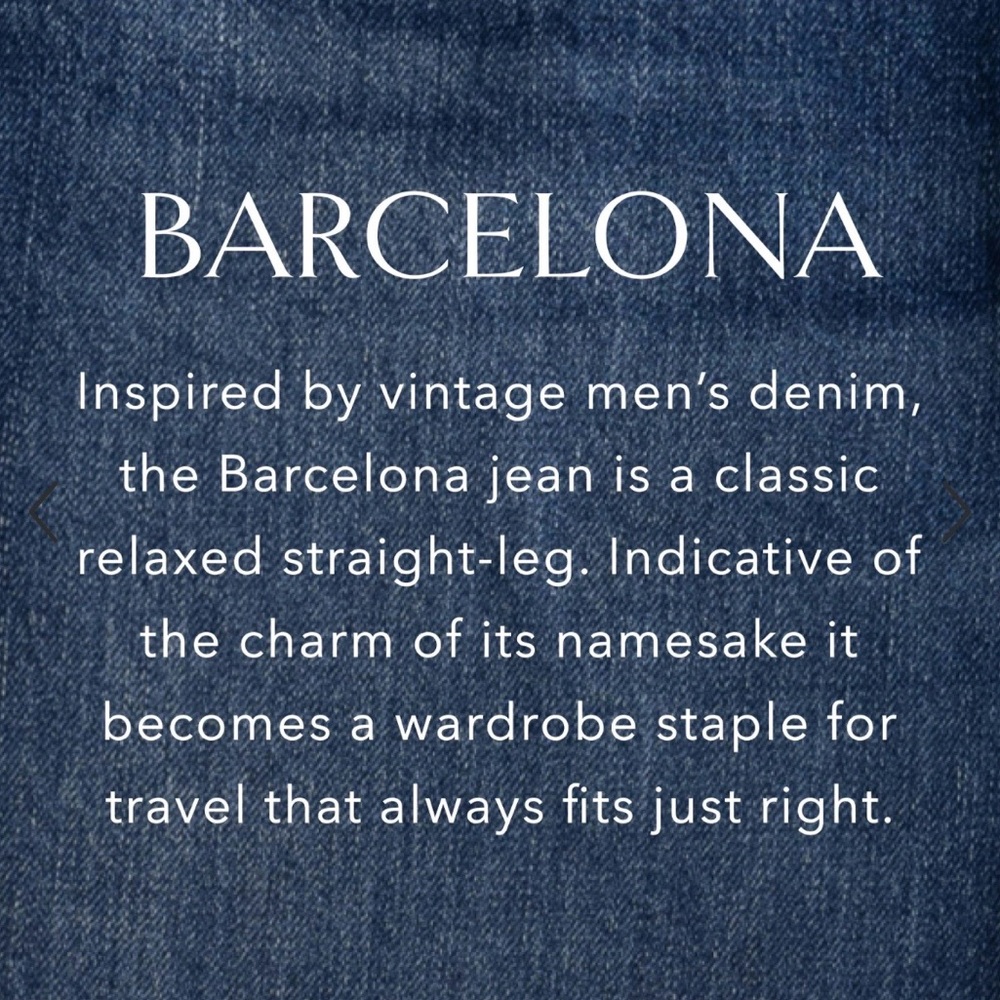 Johnny Was Barcelona Boyfriend Jeans Mason Blue Size 30 NWT - Picture 10 of 15